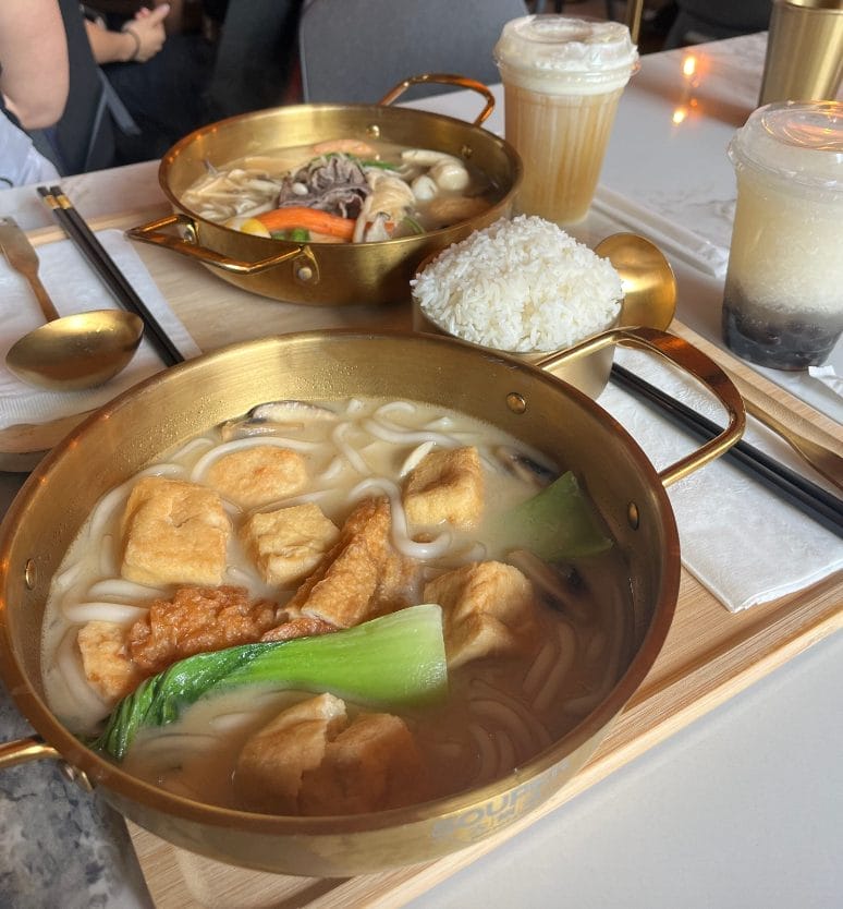 Souper Hotpot Miso Broth and Mushroom Broth
